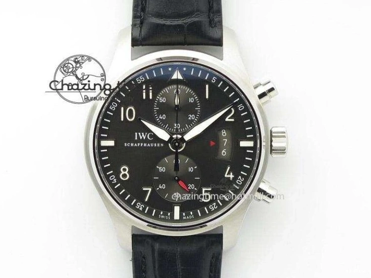 MIROTIME 0404 Portofino Automatic SS TWF 1:1 Best Edition Black Dial on Black Leather Strap A TravelReady 7199